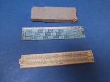 Small series slide rule in - small, 1