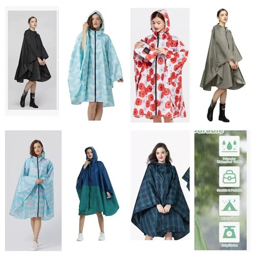 Mens ladies waterproof poncho - ladies,