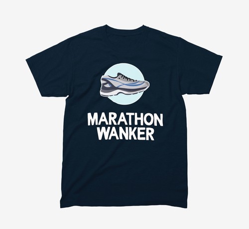 Marathon wanker unisex mens - wanker,