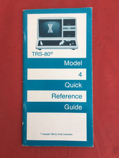 Tandy trs-80 model 4 quick reference guide - Vintage Computing