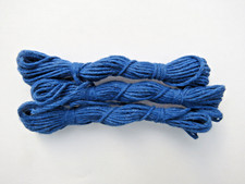 Meccano hank of cord x 3 - Part No. 40. Blue. NON-Original replacements
