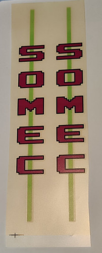 Somec racing bicycle - racing, stickers