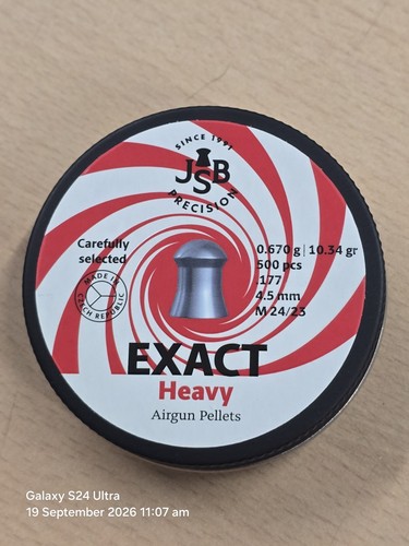 Jsb exact 34gr heavy - exact,