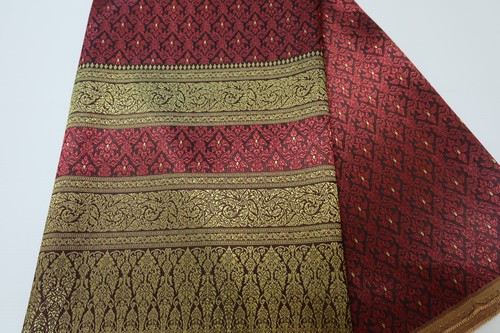 Crimson gold thai silk - thai,