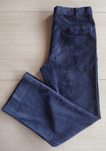 Vintage men blue pleated - men's,