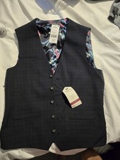Mens Navy Waist Coat 40L