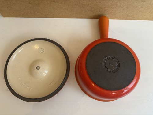 Creuset vintage cast iron - le,
