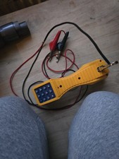 Fluke Networks TS19 Telephone Test Set with Angled Bed-of-Nails Clips