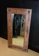 Mirror Studded Mexican Wood 