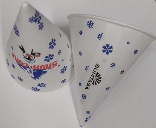 Paper snow cone cups 6oz - 6oz, x