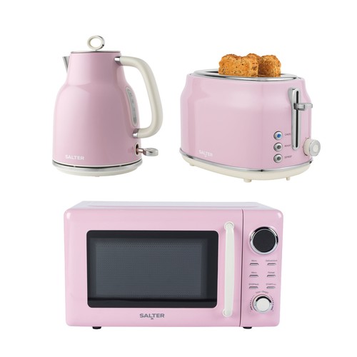 Salter retro pink kettle - retro,