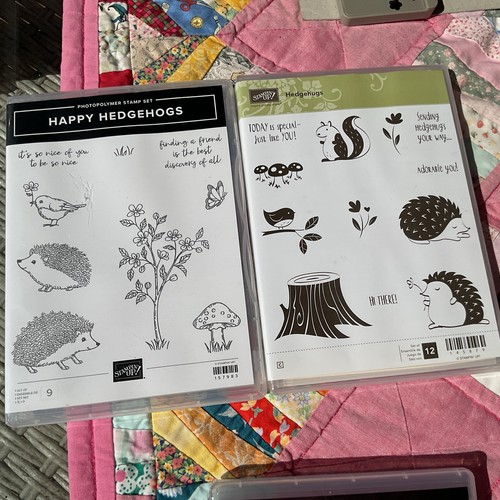Stampin happy hedgehogs - stampin, up