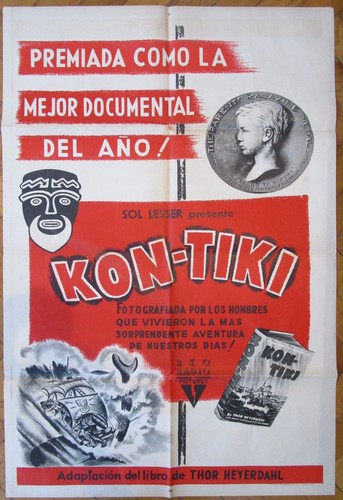 1950 kon tiki thor - 1950, heyerdahl