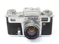 Kiev-4 (Type 3) Vintage Soviet Rangefinder Camera & Case