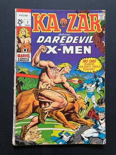 Zar marvel bronze - ka-zar, #1