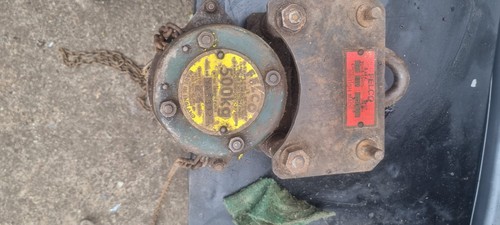 Felco chain block and - chain, tackle