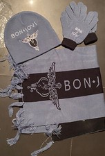 Bon Jovi Gloves Scarf Beanie