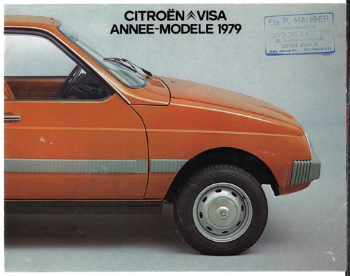 Citroen visa 1978 1979 french - citroen, 1978-1979