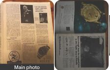 1959 Rolex GMT Master Watch Pilot Vintage Print Advert, Omega Constellation Ephe