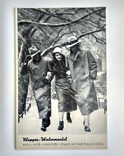 Klepper Winter Coat 1933 Clothing Winter