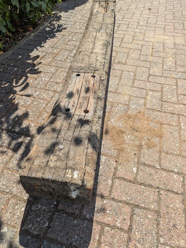 Original railway sleeper - railway,