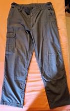 Mens Trespass Walking/Hiking Trousers W36-38 L31 UV and Water Resistant.
