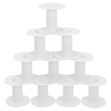 10 Pcs Plastic Empty Wire