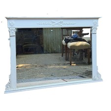 Antique victorian overmantle - antique,