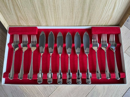 Ryals piece fish cutlery - 12,