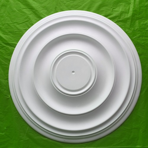 Plaster ceiling rose plain - plaster,