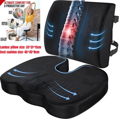 Lumbar back support cushion - back,