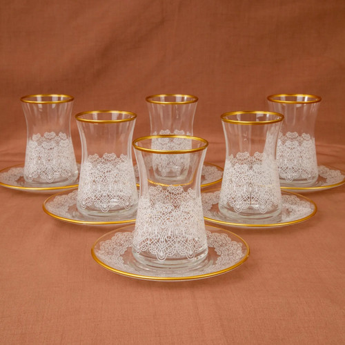 Abka lace design white - white, &