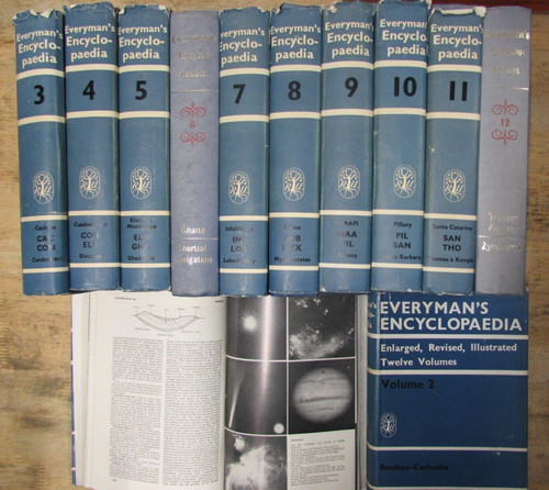 Everymans encyclopaedia - everymans,