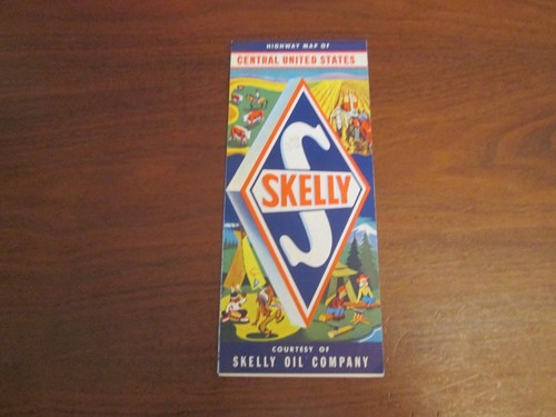 Vintage 1958 skelly oil - vintage,