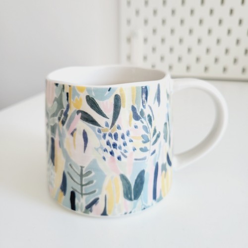 Habitat floral ripple mug - habitat,