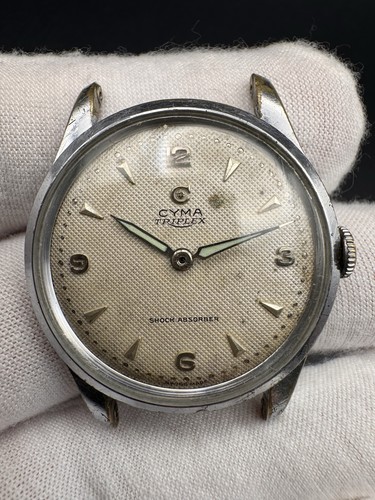 Vintage cyma triplex swiss - triplex,