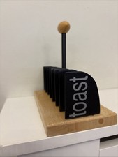 Wood And Metal Toast Rack