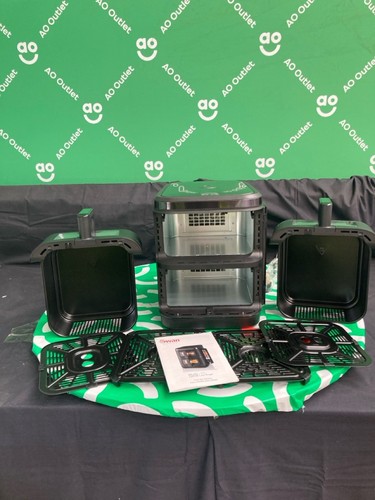 Swan twin stack air fryer - twin,