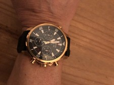 Gents Bulova Marine Star Rose