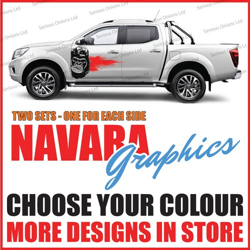 Wall sticker nissan navara - wall,