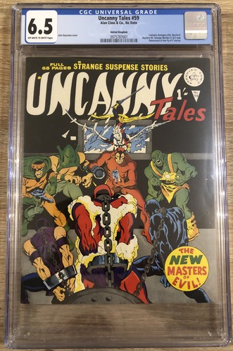 Cgc uncanny tales alan - cgc, -alan