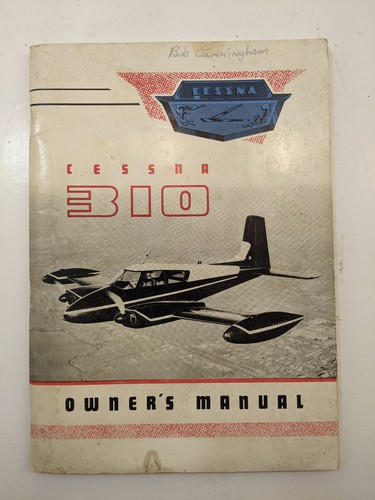 Cessna 310 owner manual 1967 - cessna,