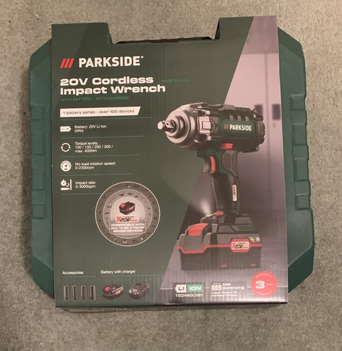 Parkside cordless 20v impact - parkside,