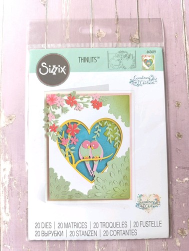 Sizzix thinlits love birds - thinlits,