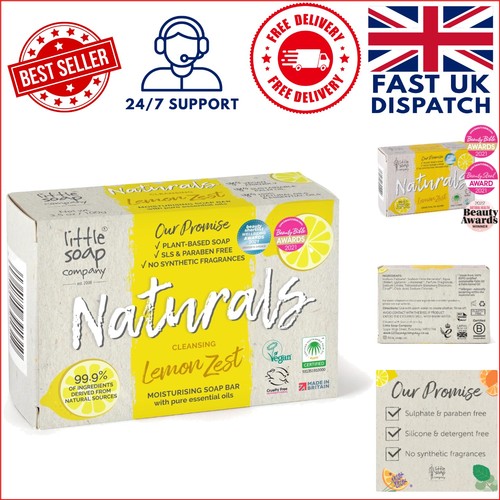 Natural lemon zest soap - soap, bar