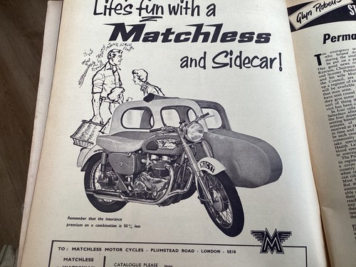 Matchless twin watsonian - matchless,