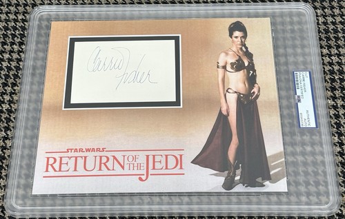 Carrie fisher signed autograph - carrie,