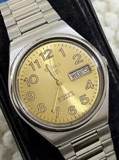 Seiko automatic gold dial - gold,