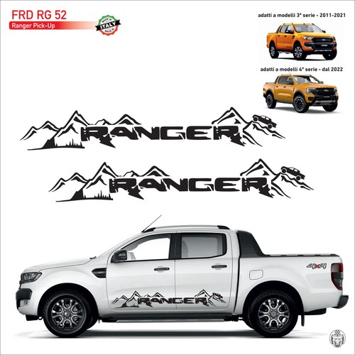 Stickers 4x4 side box - side,