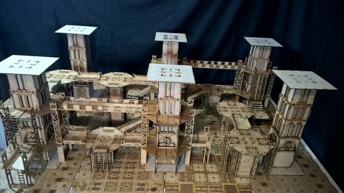 Gothic undercity building